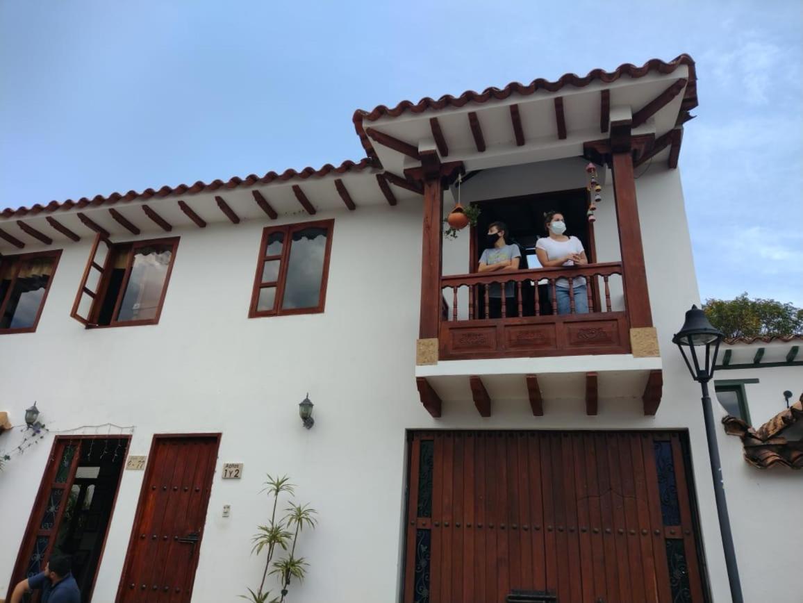 Apartamento Balcones De La Villa 2 Villa de Leyva Buitenkant foto