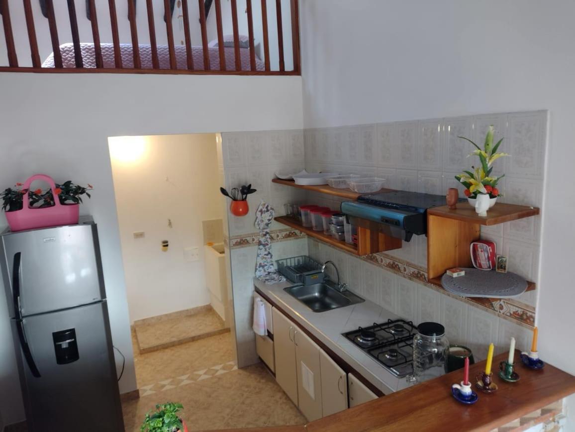 Apartamento Balcones De La Villa 2 Villa de Leyva Buitenkant foto