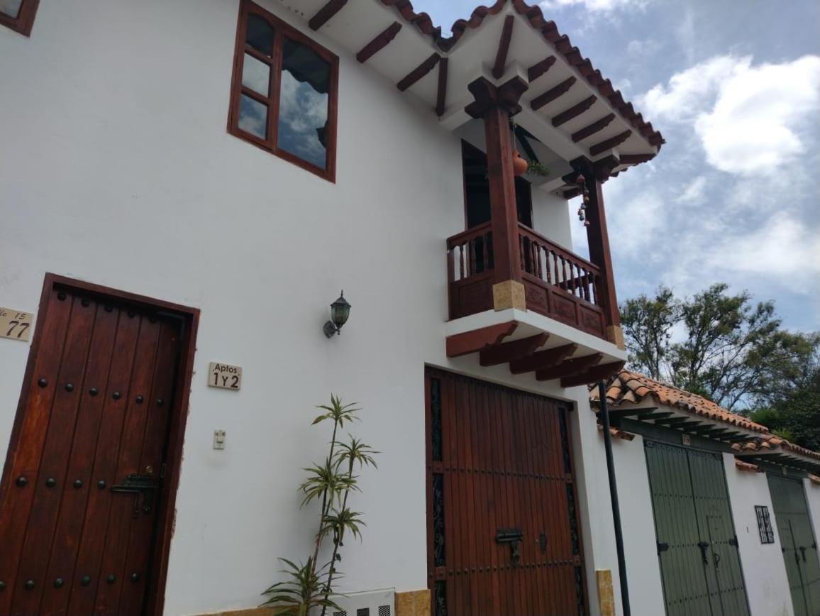 Apartamento Balcones De La Villa 2 Villa de Leyva Buitenkant foto